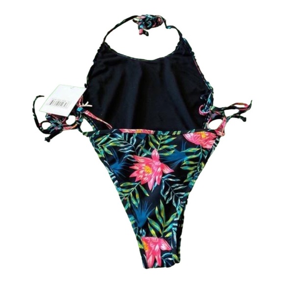 BETTY Jade Swim, black floral, size medium - Picture 2 of 11